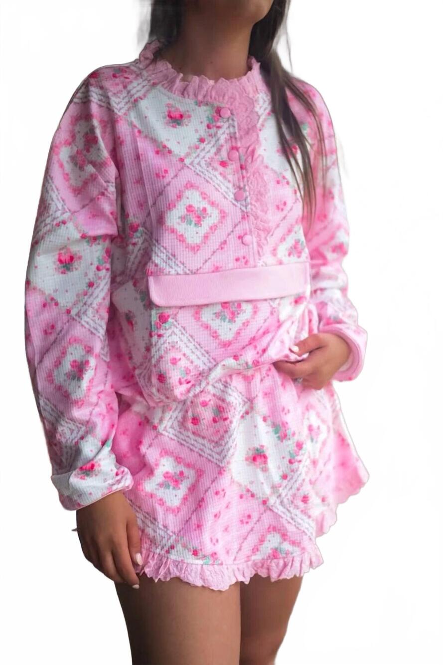 NEW RARERAW dolly’s dream floral set in pink